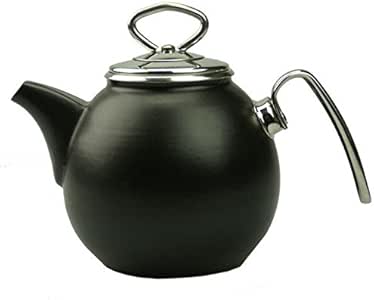 Lyellfe Emaille Teekessel 2,6 Liter - Vintage Design Für Herd & Induktion