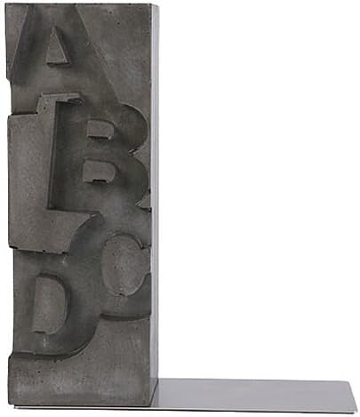 A-Z Bookends made from Spezialbeton Model: ABCD