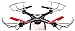 Produktbild Dayiss® Doppel JJRC V686 5.8G FPV kopflos Modus 6 Achsen RC Quadcopter RTF 2M Kamera-Monitor