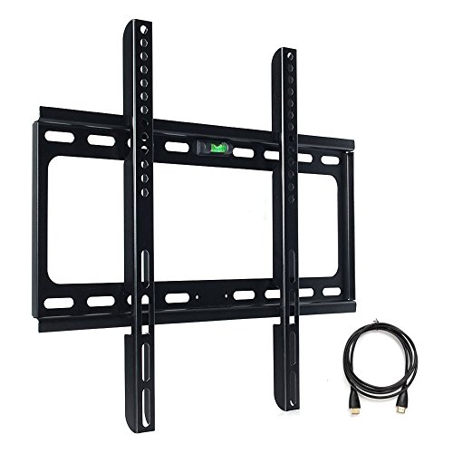 Lumsing schwenkbare neigbare TV Wandhalterung für 26-55" Plasma LCD-LED-Flachbildschirm mit Wasserwaage und HDMI Kabel, Max VESA 400mm x 400mm