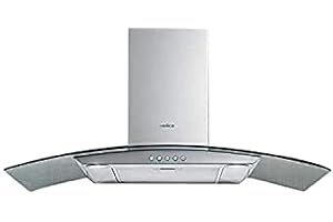 Elica Circus IX/A/90 Monté au mur Acier inoxydable 450m³/h