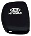 AutoStark Silicone Car Key Remote Cover For Hyundai i20 Elite (Black) RS.114.00