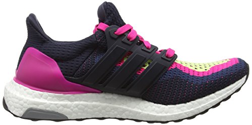 adidas Women's Ultra Boost Training Running Shoes, Multicolor (Night Navy/Night Navy/EQT Pink), 7 UK 40 2/3 EU