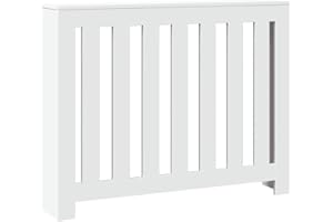 ‎VIDAXL vidaXL Osłona na grzejnik, biała, 104x20x82cm, materiał drewnopochodny