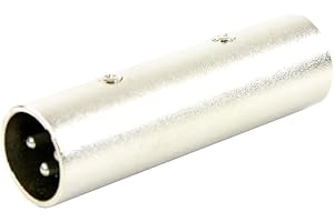 Plugger Adaptateur XLR mâle/mâle Noir