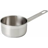 BRA Professional | Saucepan 14 cm, Stainless Steel 18/10 | Suitable for all types of cookers, including induction