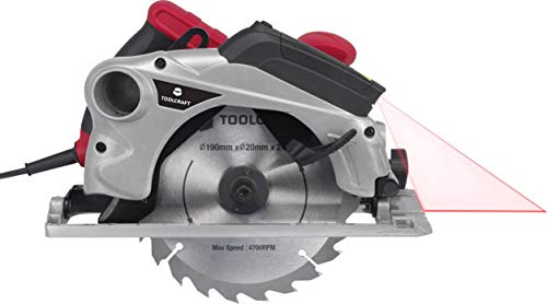 Preisvergleich Produktbild Toolcraft HANDKREISSÄGE T-HKS 1500 W