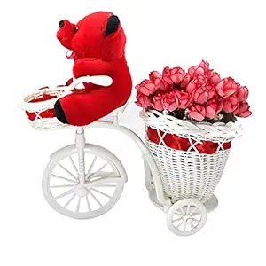 LOF Beautiful Flower Basket for Girlfriend and Wife Valentine Propose Day Gift Set007