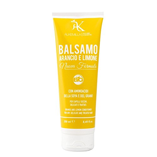 Alkemilla Balsamo Capelli Arancio e Limone - 250 Ml
