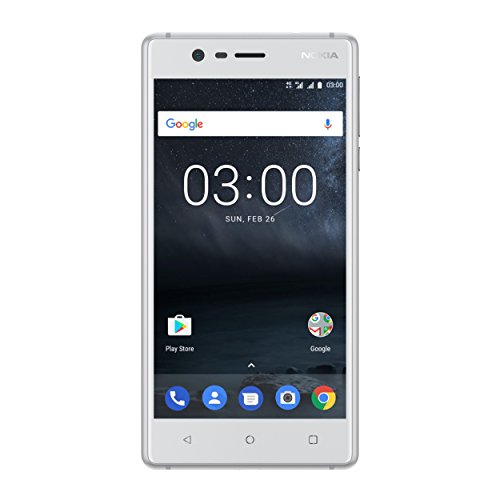 Nokia 3 Dual SIM 4G 16GB White - Smartphones (12.7 cm (5