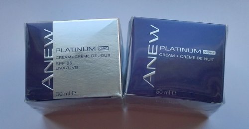 Avon Anew Platinum 60+ Day SPF25 and Night Moisturising Cream Set