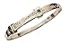 Sterling Silver Baby Bangle Birthstone - March