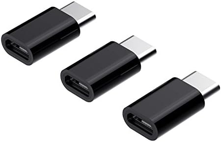 USB Type C to Micro USB OTG Adapter, TUOYA USB Type-C High Speed Data Sync and Charging Converter for Samsung Galaxy Note8 S8 S8+, A5 A3(2017), OnePlus 5 3, LG G6 G5, Huawei P10 P9, MacBook [3 Pack]