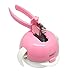 Berz 6 In 1 Environmental Lovely Clever and Innovative Bunny Baby Bowl Containing 1 Spoon, 1 Fork, 2 Bowls (A Smaller One And A Larger One), A Cup And A Silicone Lid For Chlidren ,Great For Travelling, Days Outs and Picnics etc (Pink)