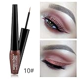 Lápiz de ojos líquido para cejas, resistente al agua, aplicador de maquillaje de ojos, pestañas, cepillo de pestañas, cepillo de maquillaje, herramienta de arco, herramienta de aplicador de máscaras, cejas, pestañas y cejas, peine de pestañas y cejas de pestañas y cerdas separadas