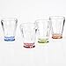 Produktbild Siehe Beschreibung Buntes Acryl Trinkglas 220ml, 4 Stück, Stapelbar, Gläser Trink Glas Kunststoff Camping Zubehör Acrylglas Partyglas Wasserglas Bruchfest Trinkbecher Becher Whiskyglas Whiskey