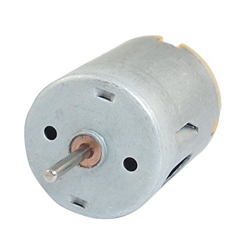 DC Motor - TOOGOO(R)8000 RPM 9V 68mA Hohem Drehmoment magnetisch Zylindrische Mini DC Motor Silber