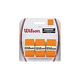 Comfort Wilson Pro Burn Overgrip de Tenis, Unisex Adulto, Naranja (Orange), Talla Única