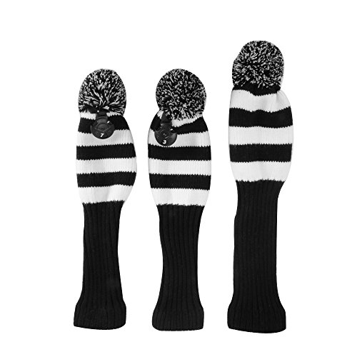 Preisvergleich Produktbild XCSOURCE® 3Stk Golf Schläger Putterhüllen Gestrickte Kopfbedeckung Cover Verdickung Schutzhülle hülle für Titleist Taylormade OS426