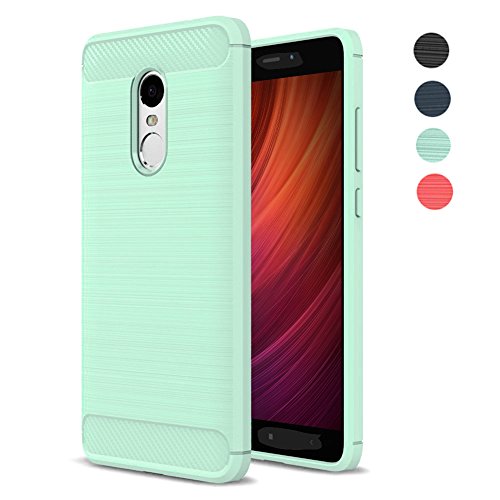 Funda Xiaomi Redmi Note 4 Amytech Redmi Note 4 Funda Gel de Silicona Redmi Note 4 Carcasa Fibra de Carbono Funda para Redmi Note 4 5 5 Verde Funda Xiaomi Redmi Note 4 Amytech Redmi Note 4 Funda Gel de Silicona Redmi Note 4 Carcasa Fibra de Carbono Funda para Redmi Note 4 5 5 Verde
