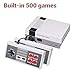 Produktbild Arcade Classic Konsolen Game Player TV Spielekonsole Klassisches Familienspiel Konsolen Berufs Eingebautes 500 Fernsehapparat Videospiel mit Doppelsteuerpulten, HDMI HD Edition Europe Standard