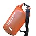 Produktbild HCFKJ 2L PVC wasserdichte Dry Bag Outdoor Sport Schwimmen Rafting Kajak Segeln Tasche (ORANGE)
