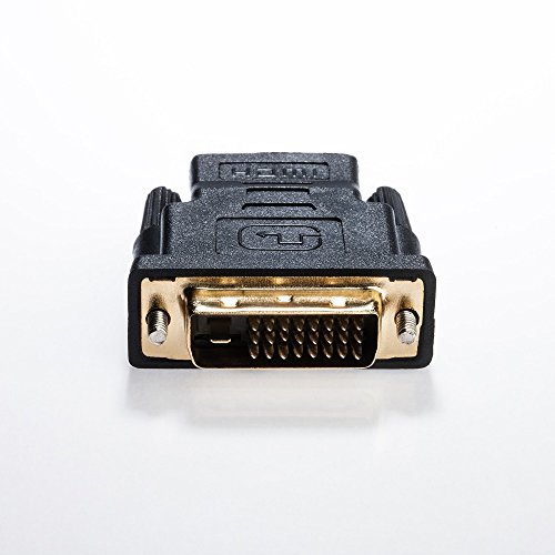 HDMI auf DVI Adapter | HDMI A Buchse auf DVI Stecker | Kontakte vergoldet - 2