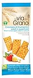No aceite de palma Probios La Via Del Grano Galletas \"Cracker\" Salados - 12 Paquetes