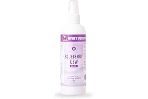 NATURE?S SPECIALTIES MFG Nature's Specialties Blueberry Dew Hunde Parfüm Spray - Süß duftendes Duftspray für Hunde - Langanhaltender Hundeparfümspray - Ideal für die Anwendung nach dem Baden, 237ml