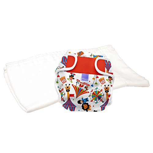 Bambino Mio Miosoft  Reusable Nappy Trial Pack (Size 1, Circus Time, 2-Piece)