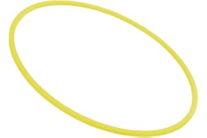 SPORTTEC Cerchio da Ginnastica in plastica, Hula Hoop, Cerchio da Allenamento, Cerchio da Ginnastica, 60 cm