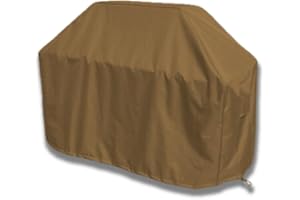 HBCOLLECTION Housse pour Barbecue BBQ gaz Gourmet HB-Elite Marron (LxlxH 134x57x119cm)