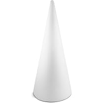 Lot De 4 Connes En Polystyrène Blanc Pour Artisanat Maroc