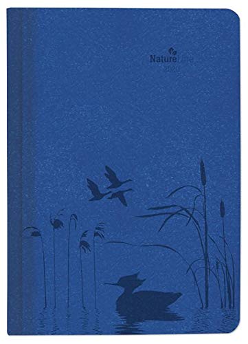 Buchkalender Nature Line Ocean 2020 - Bürokalender - Taschenplaner A5 - 1 Tag 1 Seite - 416 Seiten - Umweltkalender - Terminplaner - Notizbuch