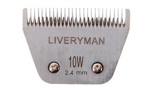 Liveryman-Harmony-Wide-Spare-Clipper-Blade-for-HorseAnimal-Clipping-White-24-mm