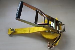 BAUMGART HEBEN UND SICHERN 8 Stück Zurrgurte Spanngurte mit Langhebelzugratsche 2500/5000 daN 5t 8m