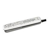Diseño compacto Imetec Bellissima Mini HS 500 Plancha de pelo Caliente Plata, Blanco 1,8 m 25 W - Moldeador de pelo (Plancha de pelo, Caliente, 200 °C, Plata, Blanco, 1,8 m, 25 W)