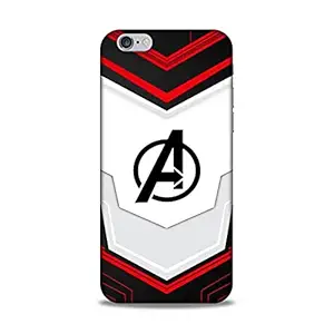 Jellybird Premium Unique Stylish Slim Lightweight Shock Proof Hard Back Case Mobile Cover for iPhone 6s (Avenger 3D Printed)