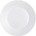 Luminarc Harena 27 cm Glass Dinner Plate, White