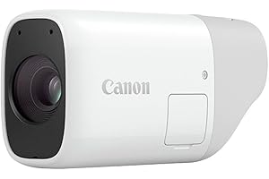 Canon PowerShot ZOOM – Macchina Fotografica Digitale Tascabile in Stile Monocolo - Avvicinati al Soggetto con lo Zoom a 3 Intervalli, Foto da 12MP e Video HD, Connettività Wi-Fi e Bluetooth, Bianco
