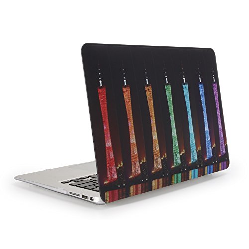 MacBook Air 13 Hülle – Ultra Slim Hochwertige Gummierte Beschichtung Hartschale Tasche Schutzhülle Snap Case für Apple MacBook Air 13.3 Zoll (A1466 and A1369) - 3
