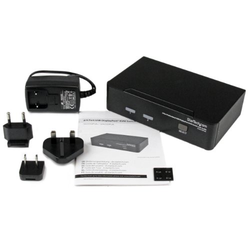 StarTech.Com SV231DPUA 2-Port DisplayPort USB KVM Switch - 4