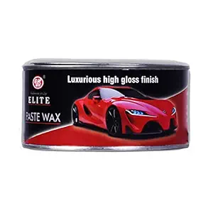 UE Elite Car Paste Wax, Shine and Protection Luxurious High Gloss Finish/Streak- Free/Restores Shine and Long Lasting Wet Look for All Cars - 297.7 Gram Car Care/Car Accessories/Automotive Products