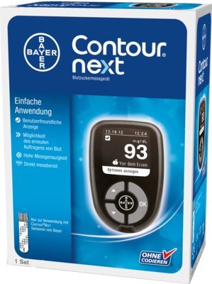 Preisvergleich Produktbild Blutzuckermessgerät Contour Next mmol / l