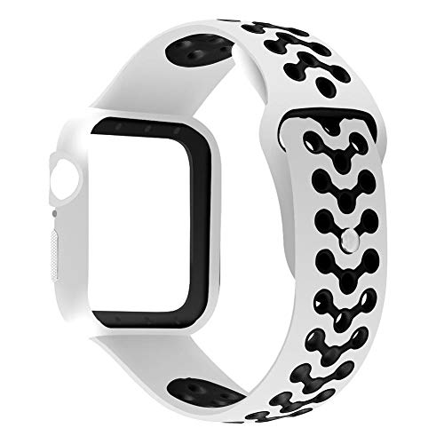 Preisvergleich Produktbild Weiches Silikonarmband für Apple Watch Series 4 44mm