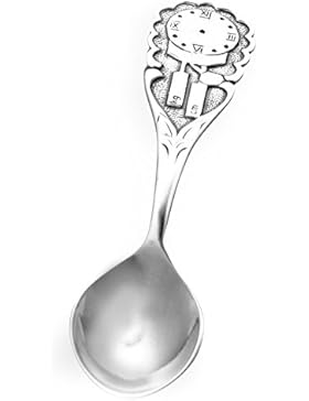 925 Silber - Geschenke zur Geburt -Geburtslöffel Teelöffel Löffel Taufgeschenk l mit Handgravur Vorname Geburtsdatum...