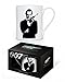 Produktbild empireposter - James Bond 007 - The name is... - Größe (cm), ca. Ø8,8 H9,2 - Lizenz Tassen, NEU - Beschreibung: - James Bond 007 - Tasse aus echtem Porzellan, weiß, bedruckt, offiziell lizenziert, spülmaschinen- und mikrowellenfest -