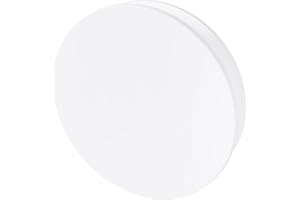 Repa Market 125 mm Rund Vit Plast Luftventil Diffusor – Cirkulär Justerbar Luftintag för HVAC, Luftkanal - Utlopps-, Inloppsl