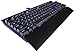 Produktbild Corsair K70 Lux Mechanical Gaming Tastatur Blaue LED Cherry MX Red - Quiet & Linear