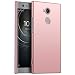 Produktbild for Sony Xperia XA2 Hülle, ZUERCONG [Matte Serie] Ultra Dünn Slim Cover Case Anti-Fingerabdrücke Anti-Scratch Shockproof Handytasche Hartplastik Schutzhülle für Sony Xperia XA2, Glattes Roségold